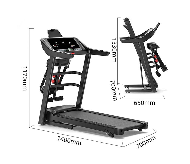 Commercial Gym Equipment Fitness Running Treadmill Machines Folding Home Use Walking Treadmill