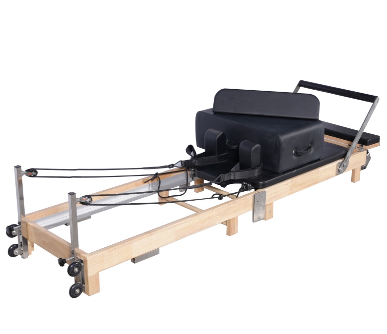 At Home Wood Collapsible Pilates Reformer