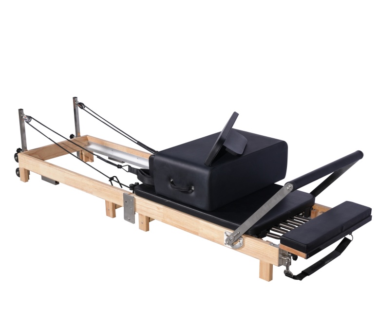 At Home Wood Collapsible Pilates Reformer