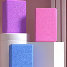 Customized hot embossed yoga bricks, with upgraded wear resistance, compression resistance and anti-slip index. Finishing Choices: Gloss, Matte, AQ, Spot UV, UV & Holographic Coating, Embossing, Debossing, Hot Stamping.