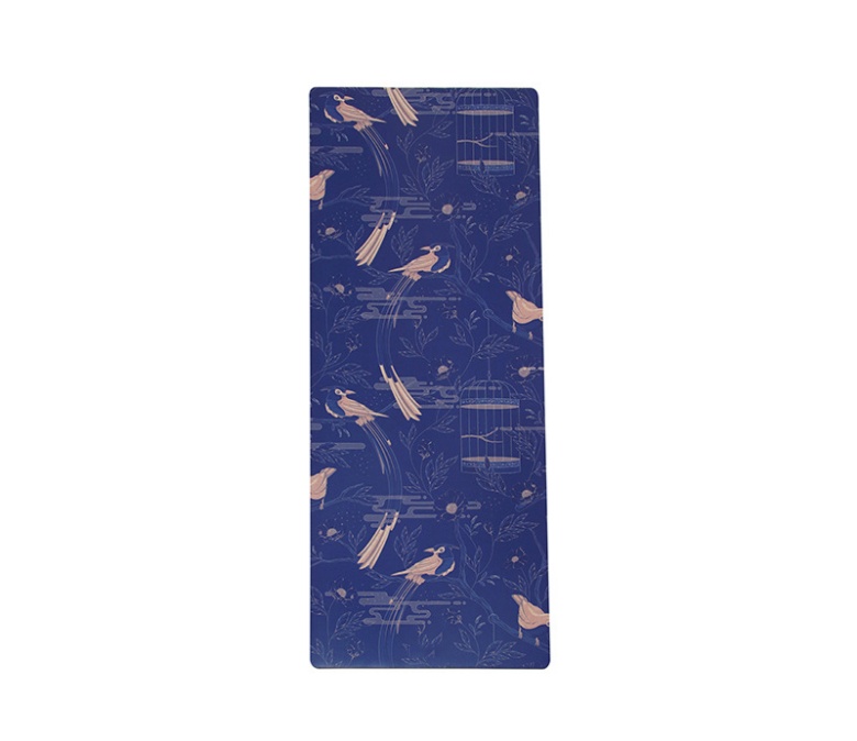 Natural Rubber+Linen Yoga Exercise Mat