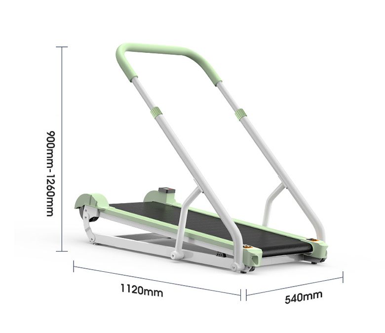 Indoor Ultra-Quiet Folding Unpowered Treadmill