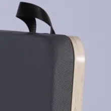 You can choose microfiber(1/1.2mm) or PU leather, and we can also make spherical texture leather, which is different from the smooth surface treatment of the basic model. Free laser printing of logo for more than 5 units.