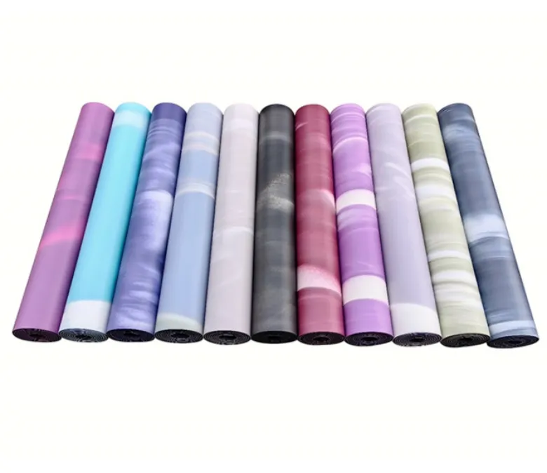 Customizable Oval PU Rubber Yoga Mat