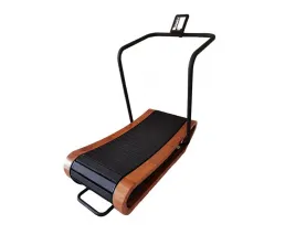Non Electric Wood Curve Mechanical Treadmill