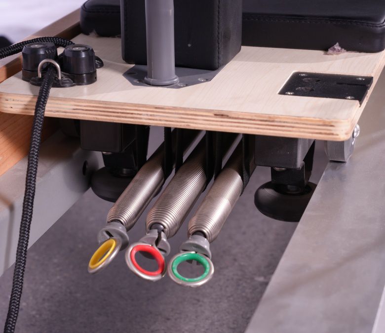 Maple Full Track Split Pilates Reformer with Tower