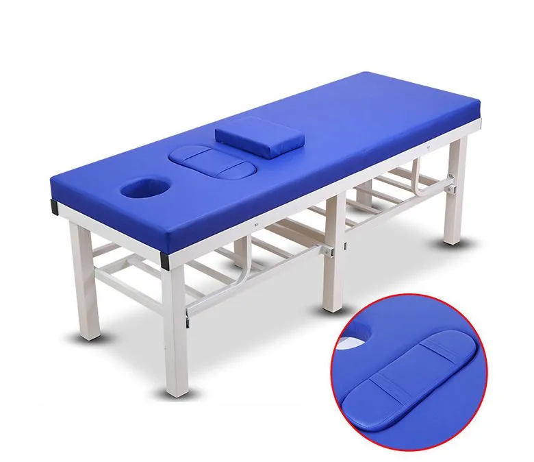 Stationary Massage Table with Breathing Face Hole