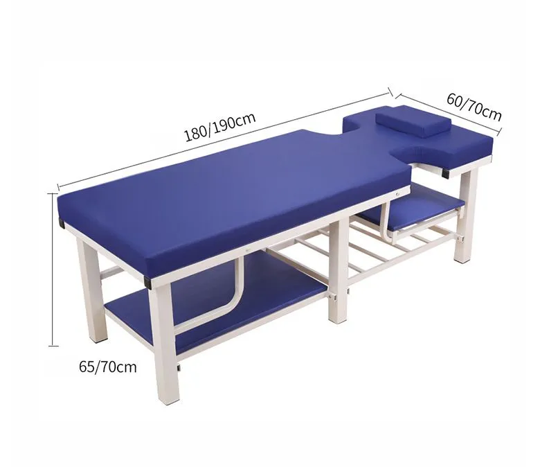 Stationary Massage Table with Breathing Face Hole