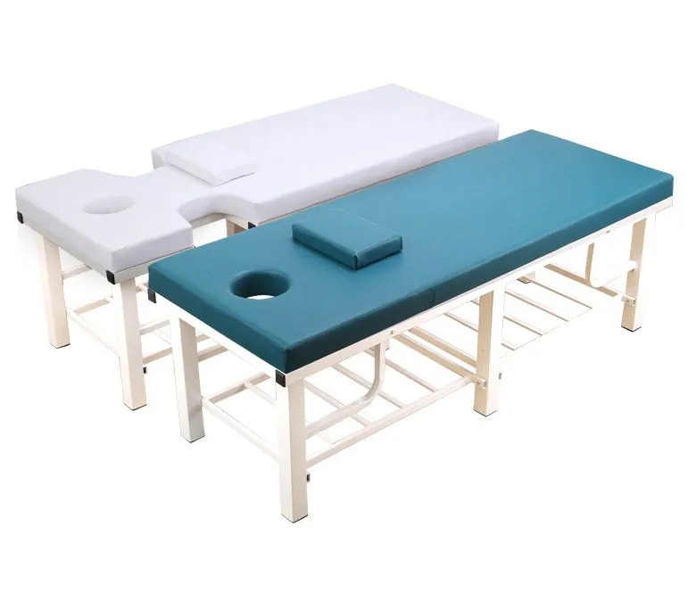 Stationary Massage Table with Breathing Face Hole