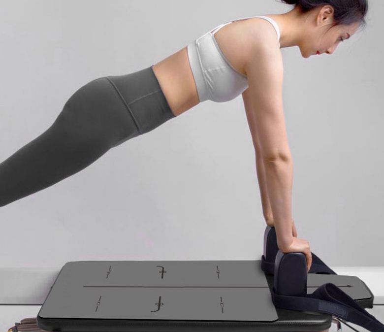 Custom Designed PU Pilates Reformer Non-Slip Mat