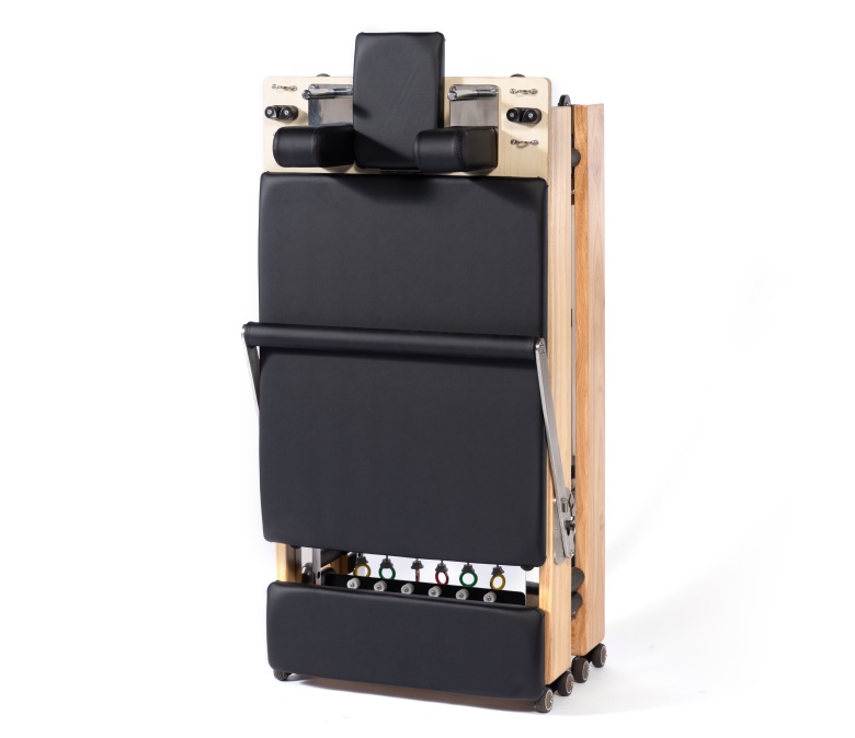 No-joint Oak Foldable Pilates Reformer