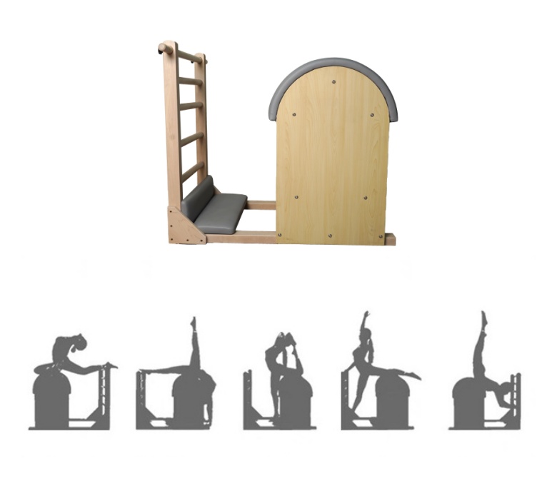 Customized Studio Wood Pilates Barrel