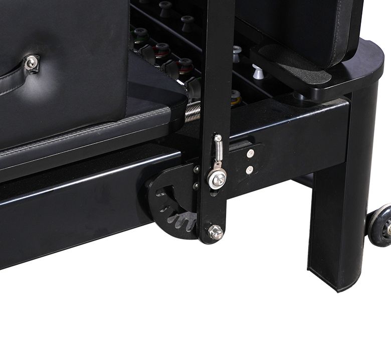 Outstanding Black Aluminium Pilates Reformer Machine 4.0