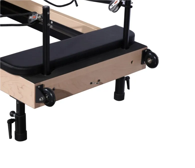 Maple Folding Pilates Reformer (Adjustable Leg Height)