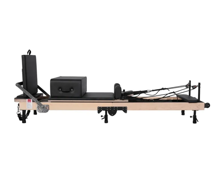 Maple Folding Pilates Reformer (Adjustable Leg Height)