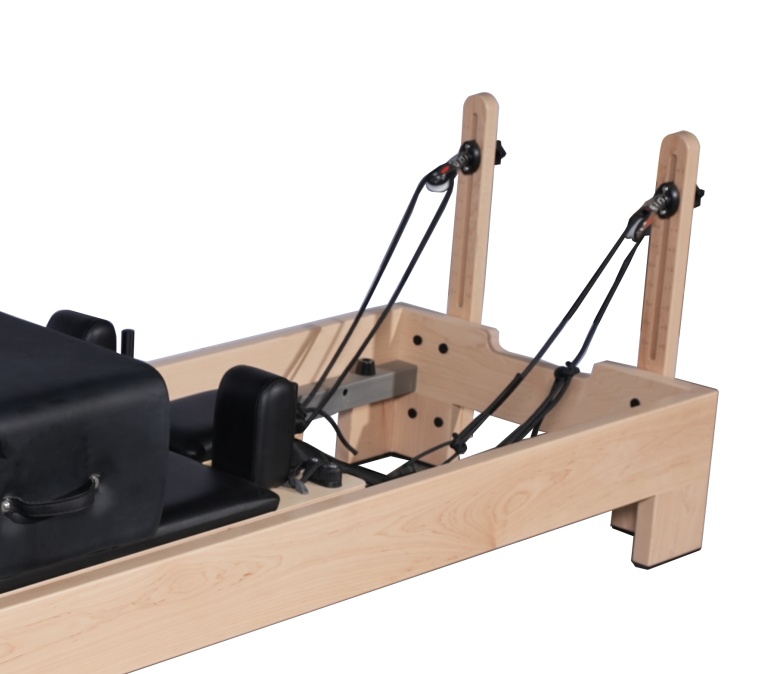 Body Training Core Bed Maple Wood Pilates Reformer Machine with Inside Footrests