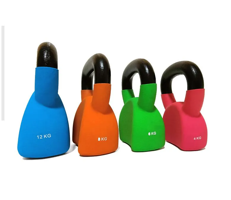 Contoured Single Vinyl Coated Kettlebell