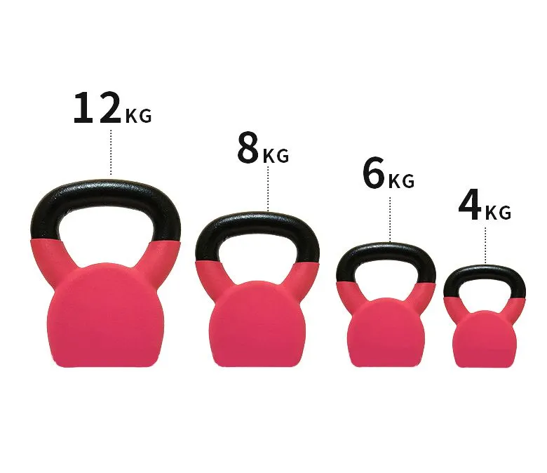 Contoured Single Vinyl Coated Kettlebell