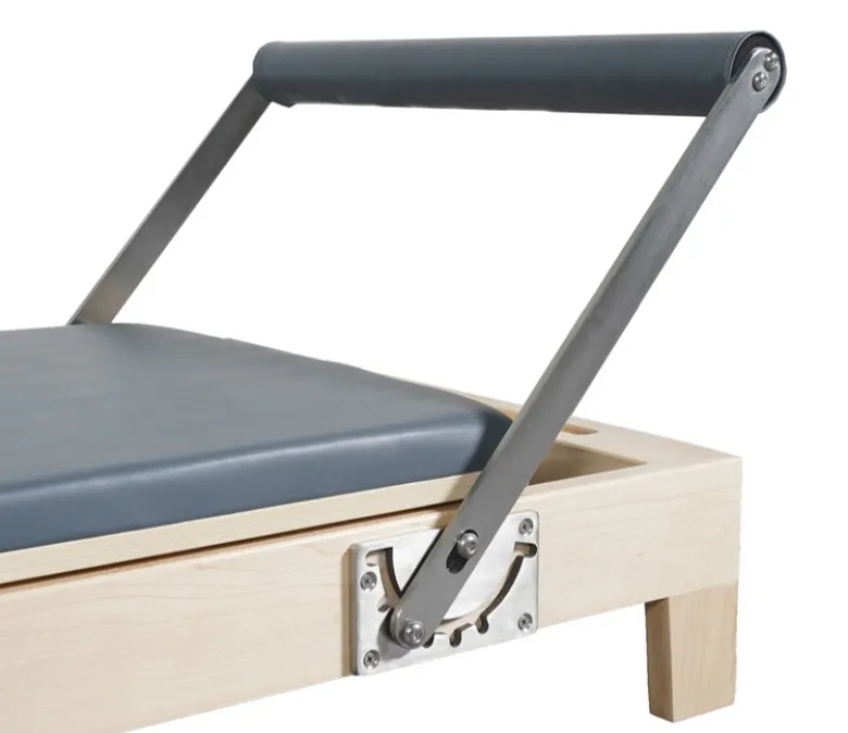 Foldable Pilates Exercise Machine with Wooden Legs