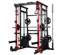 Multi Functional Smith Machine With Adjustable Pully