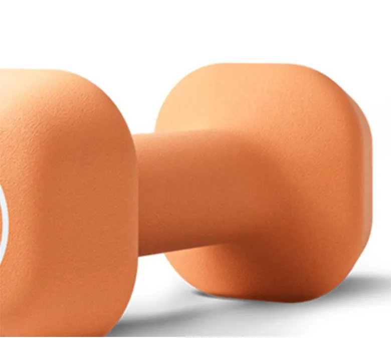 Trapezoidal Plastic-dipped Dumbbell