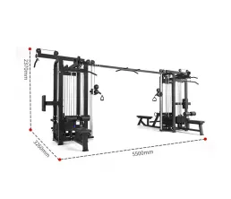 Multi Jungle 8 Stations Machine Gym Equipment