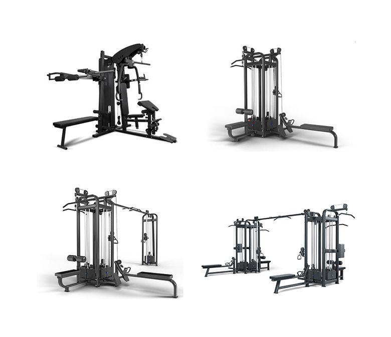 Multi Jungle 8 Stations Machine Gym Equipment
