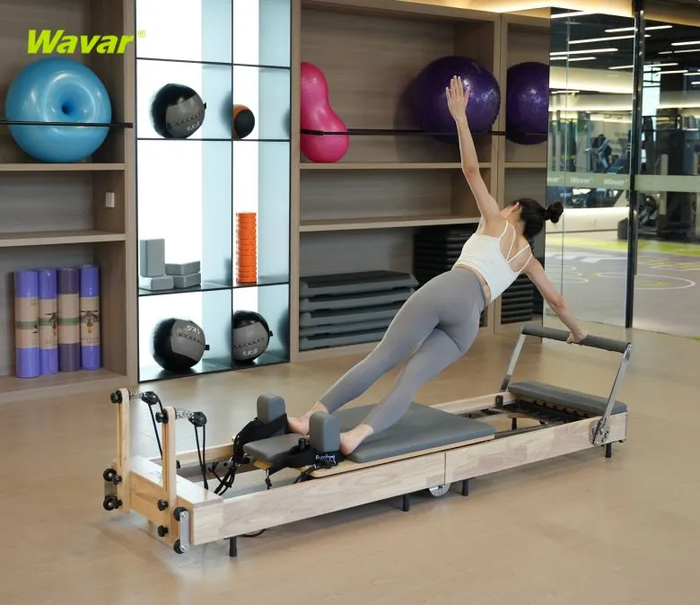 Folding Wooden Body Balance Pilates Core Bed Reformer