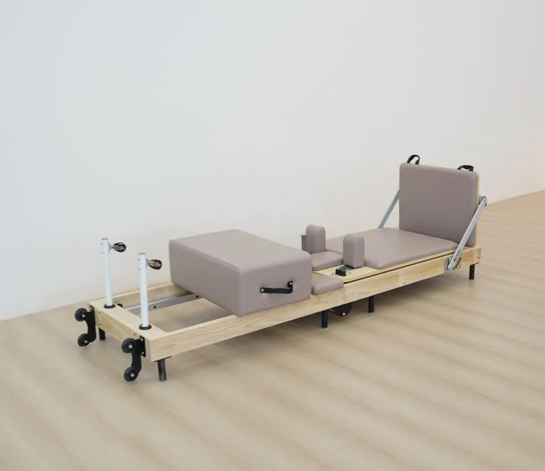 No-joint Oak Foldable Pilates Reformer