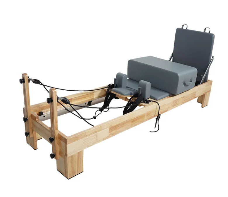 Wavar Pilates Oak Reformer Machine