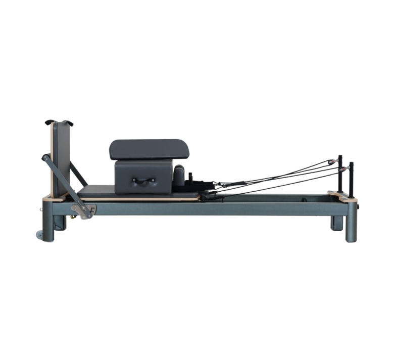 Anodized Gunmetal Gray Pilates Reformer 4.0