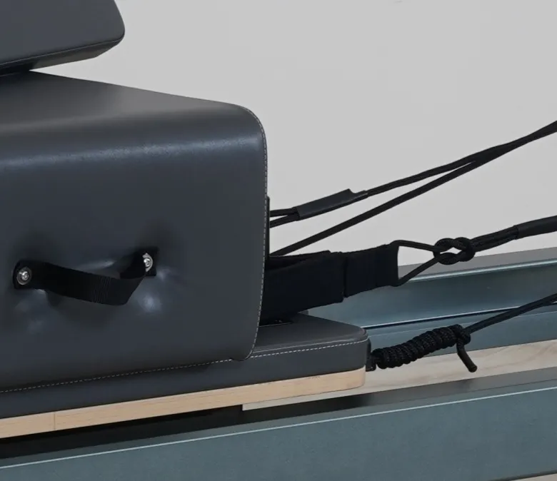 Anodized Gunmetal Gray Pilates Reformer 4.0
