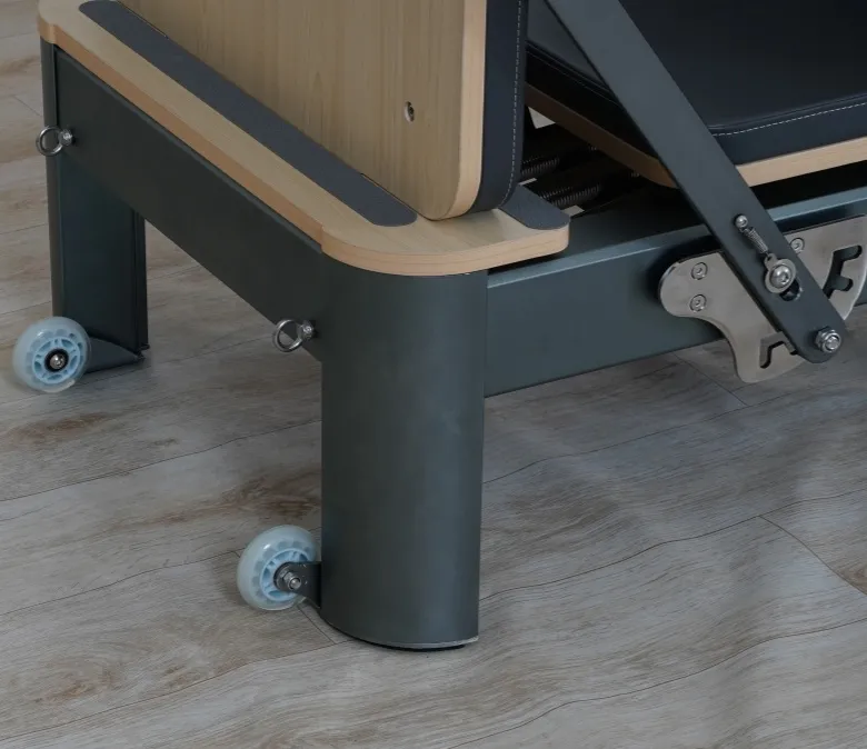 Anodized Gunmetal Gray Pilates Reformer 4.0