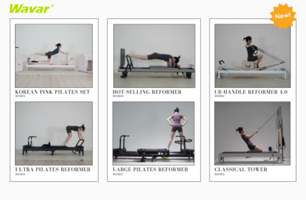 Product Launch-Discover Our New Pilates Machines Collection!
