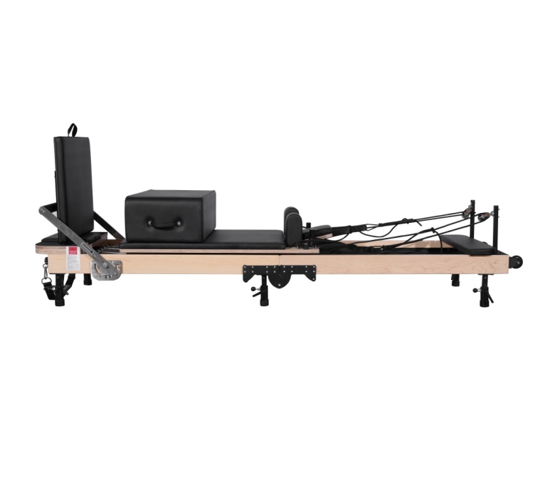 Maple Folding Pilates Reformer (Adjustable Leg Height)