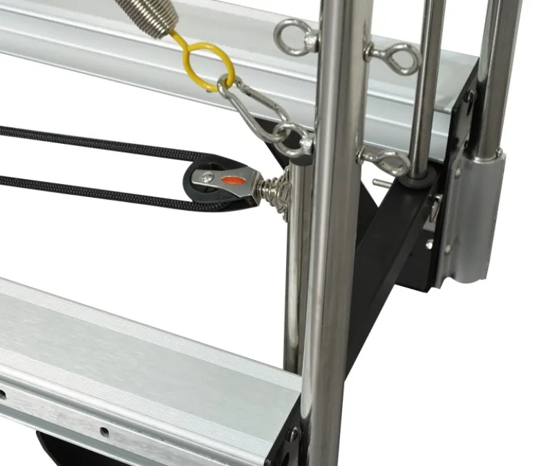 Full Track Aluminum Alloy Pilates Reformer With Tower