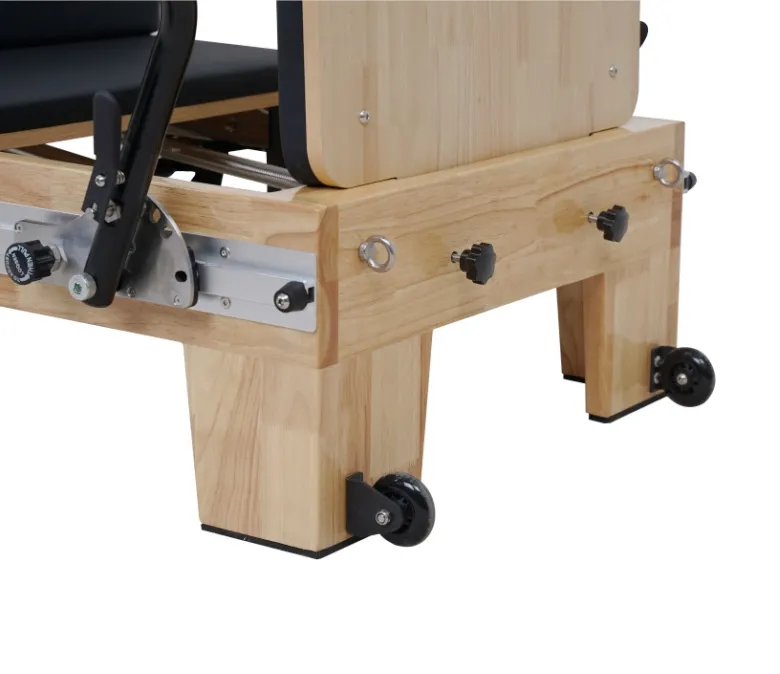 Oak Full Track Pilates Reformer
