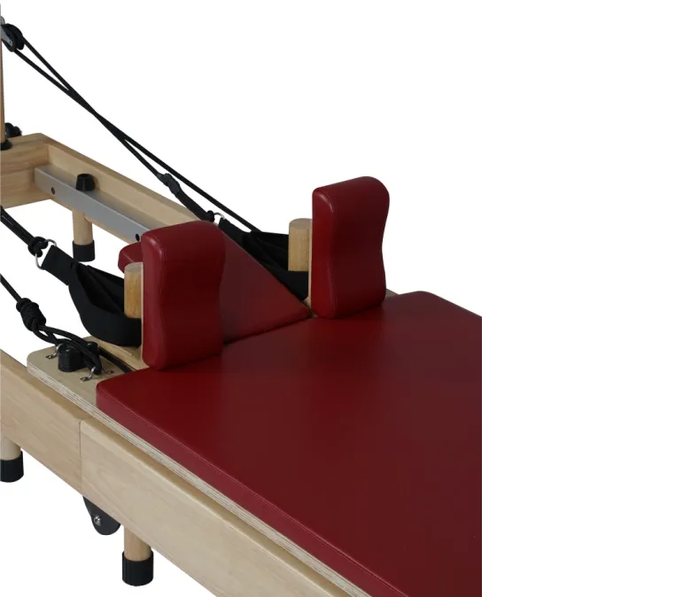 No-joint Oak Wood Foldable Pilates Portable Reformer Machine