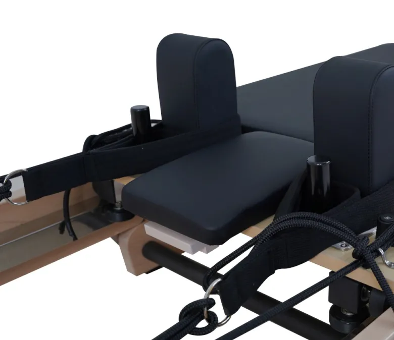 Advanced Maple Folding Pilates Reformer with Wood Leg