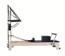 Studio Pilates Maple Reformer with Half Trapeze