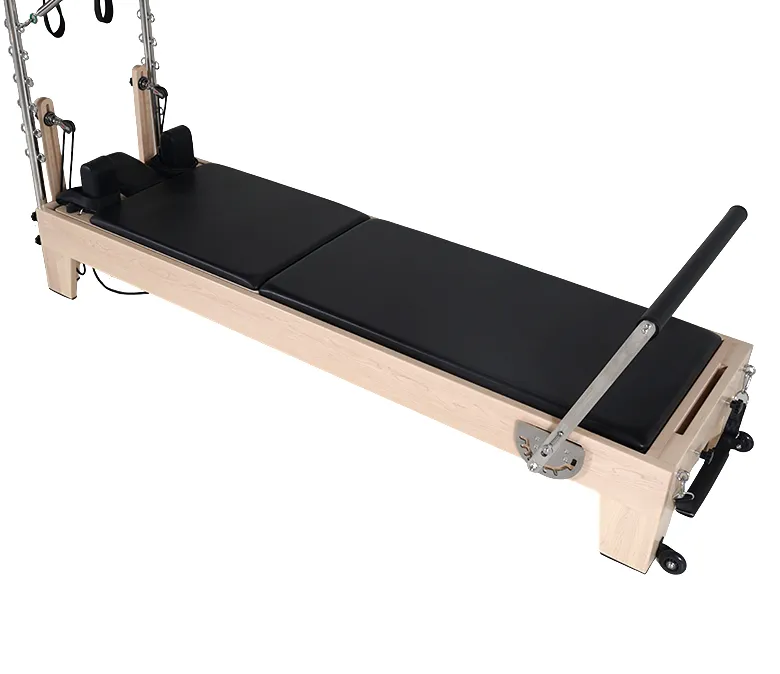 Studio Pilates Maple Reformer with Half Trapeze