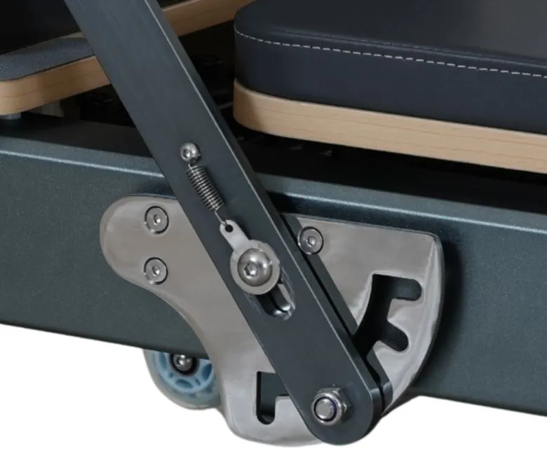Anodized Gunmetal Gray Pilates Reformer 4.0