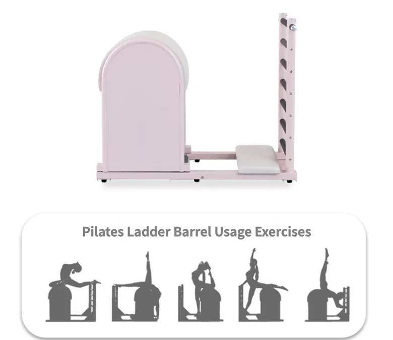Commercial Steel Pilates Ladder Barrel