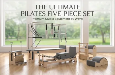 Pilates Reformer Machine Five-Piece Set | OEM Pilates Equipment Supplier Wavar