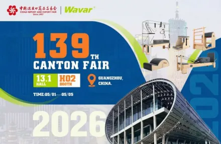 Wavar at the 139th Canton Fair 2026 | Fitness Equipment Manufacturer China