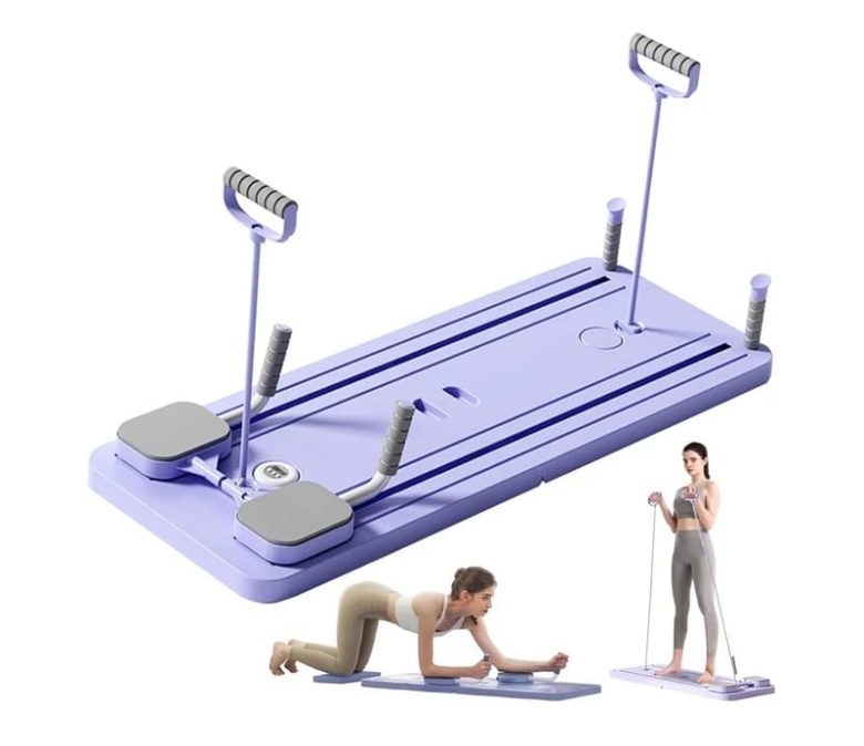 5-in-1 Multifunctional Foldable Pilates Abdominal Board Portable Reformer