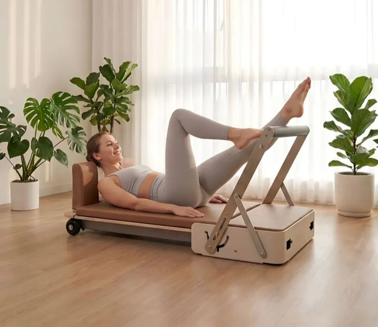 Quiet Home Foldable Pilates Reformer Bed
