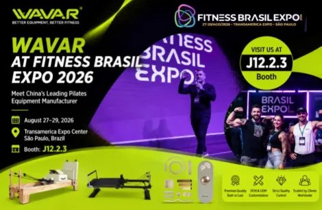 Wavar Gears Up for FITNESS BRASIL EXPO 2026: Pioneering Pilates Innovation in Latin America
