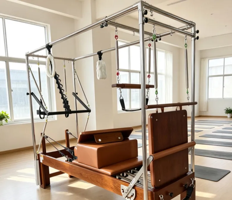 Walnut Pilates Cadillac Reformer