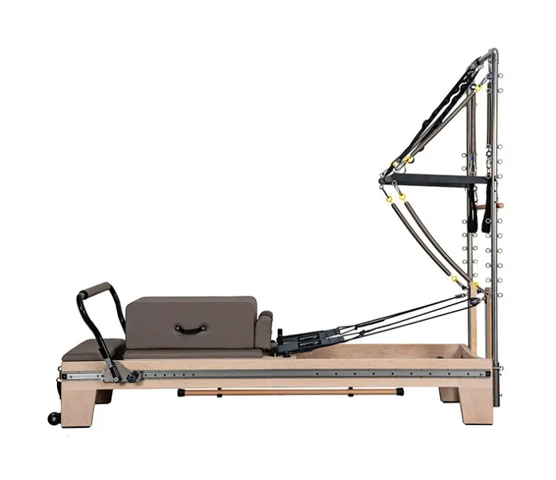 Pilates Studio Full-Track Maple Reformer with Tower